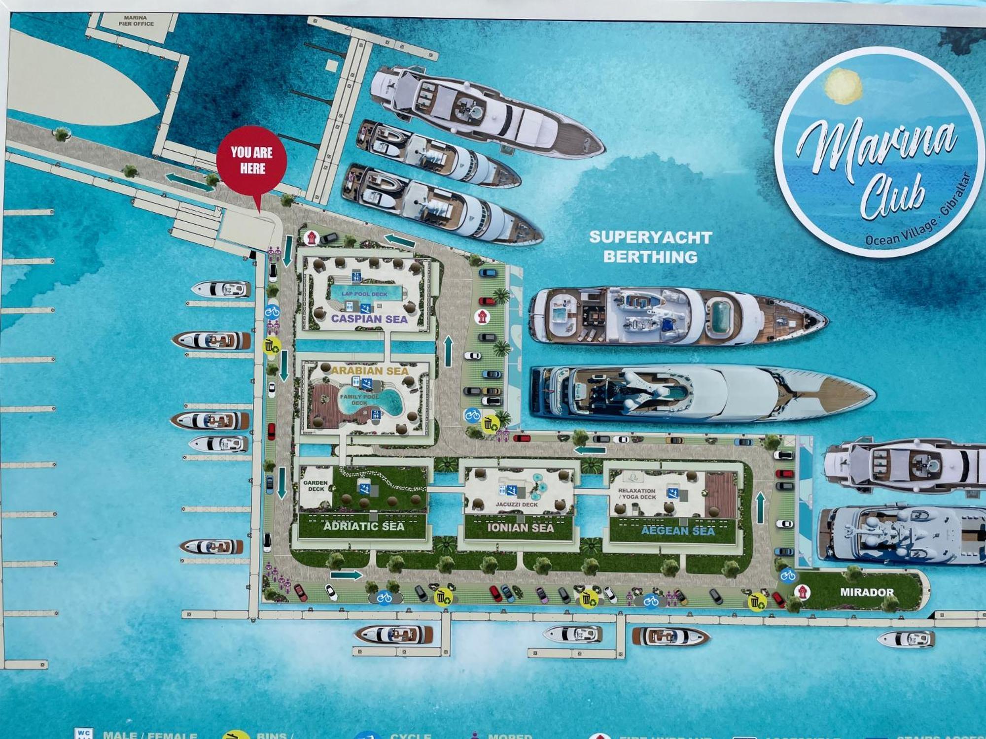 Deluxe Marina View Seafront Gibraltar Stay Bagian luar foto